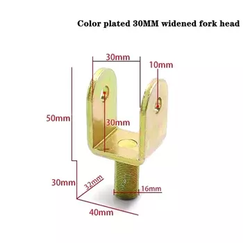 Мотоциклетный скутер, модифицированный задний амортизатор 27/30/35 мм, нижняя вилка, U-образная вилка, конвертер с круглым концом, расширенный увеличивающий адаптер, преобразователь