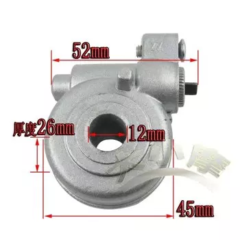 Мотоциклетный скутер Speedo, ступица спидометра, приводная шестерня 10 мм 12 мм 15 мм для Yamaha GY6 50 125 150cc B09 WY100, мопед, скутер