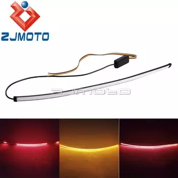 Мотоциклетный светодиодный хвостовой аккуратный кронштейн для устранения крыла с последовательным хвостовым указателем поворота, стоп-сигнал для Suzuki Boulevard M109R M90 06+