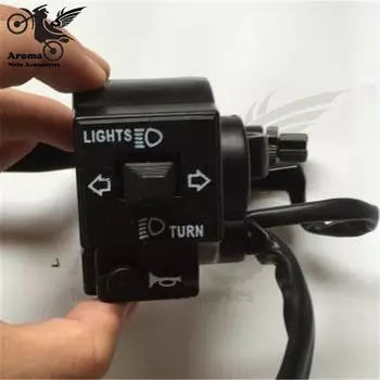 Мотоциклетный выключатель для suzuki GS125 GN125, универсальные аксессуары, контроллер на руль мотоцикла