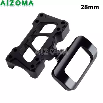 Мотоциклетный зажим 25/28/32/38 мм, регулируемый кронштейн, манометр, комплект для Harley Softail FXBB FXBR FXBRS FXST FXLRST 18-2022