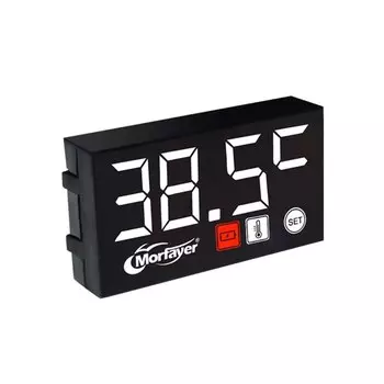 Мотоциклы 3 в 1 электронные часы светодиодный цифровой дисплей вольтметр термометр