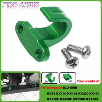 Зажимы масляной магистрали переднего и заднего тормоза с ЧПУ для мотокросса для Kawasaki KX85 KX100 KX125 KX250 KX450 KX250F KX450F KX250X KX450X KLX450R