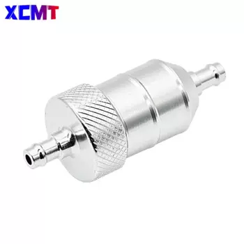 Мотокросс 8 мм с ЧПУ из алюминиевого сплава, стекло, мотоциклетное газовое топливо, бензиновый масляный фильтр, аксессуары для мотоциклов для ATV, эндуро, грязевого пит-байка MX