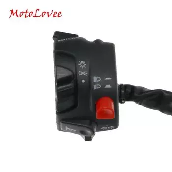 MotoLovee 7/8 "переключатель на руль мотоцикла в сборе, двигатель, электрический старт, убивать рог, передсветильник фара, противотуманный свет для BMW GS