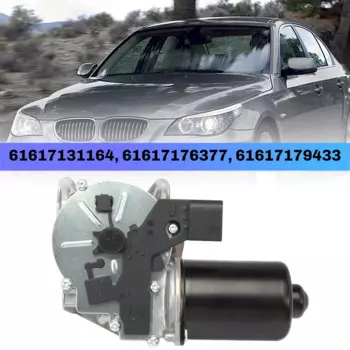 Мотор стеклоочистителя переднего стеклоочистителя для BMW E60 E61 5-Series 525I 528I 535I 2004-2011 61617131164, 61617176377