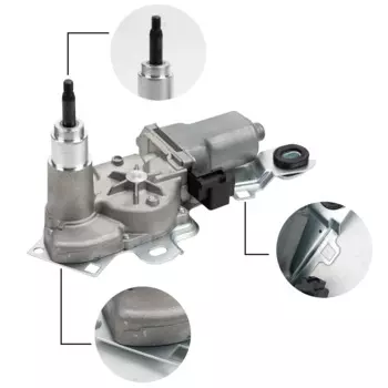 Мотор заднего стеклоочистителя B001099280, мотор стеклоочистителя для C-R C1 II, P-g 108 2014-2024, T-y Aygo 2014-2024, двигатель заднего стеклоочистителя