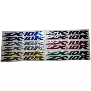 Мотоциклетная 3D эмблема значок наклейка колесо бака ZX10R наклейка мягкая отражающая наклейка для Kawasaki Ninja ZX10R ZX-10R