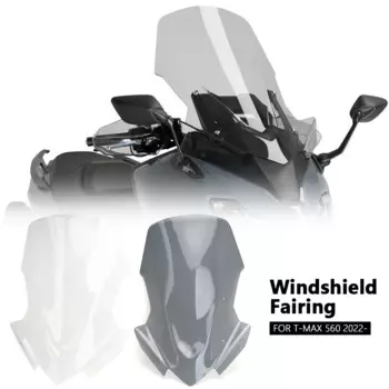 Motorcycle Accessories Acrylic Sport Windshield WindScreen Visor Viser For YAMAHA T-MAX 560 TMAX 560 T-MAX560 2022 2023 2024