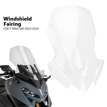 Motorcycle Accessories Acrylic Sport Windshield WindScreen Visor Viser For YAMAHA T-MAX 560 TMAX 560 T-MAX560 2022 2023 2024