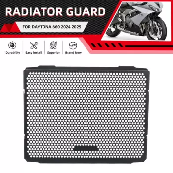 Motorcycle Accessories For Daytona660 Radiator Guard Grille Grill Cooler Cooling Cover Protection Fit For Daytona 660 2024 2025