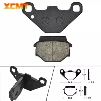 Аксессуары для мотоциклов, задние тормозные колодки для KAWASAKI KX 125 250 KSR KMX KLE ZZR ZXR KLX GPZ EX KL KL KLR 400-600, детали для грязевого пит-байка