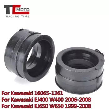Переходник для впускного коллектора мотоциклетного карбюратора для Kawasaki EJ650 W650 1999-2008 EJ400 W400 2006 2007 2008 16065-1361