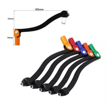 Мотоциклетный складной алюминиевый рычаг переключения передач с ЧПУ, рычаг переключения передач для мотоцикла, квадроцикла, велосипеда, пит-байка, рычаг переключения передач Kayo