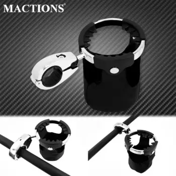 Мотоциклетный велосипедный держатель для стаканов для напитков, держатель для бутылки на руль для Harley Sportster XL Dyna Touring Softail