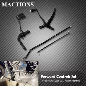 Мотоциклетные колышки для переднего управления, рычаги, комплект рычагов для Harley Dyna Street Fat Bob FXDF Low Rider FXDL FXDB Super Glide