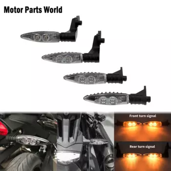 Передние и задние светодиодные индикаторы поворота для мотоцикла, лампа для BMW R1200 R S1000 R K1300 R F800GS HP4 F700 GS