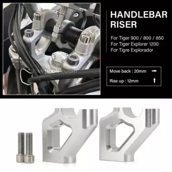 Переходник на руль мотоцикла для Tiger 900 GT PRO LOW RALLY For Tiger 850 800 Explorer 1200