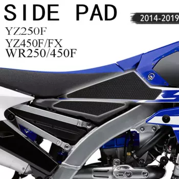Мотоциклетные Нескользящие боковые наклейки на топливный бак, Водонепроницаемая подкладка для Yamaha YZ250F YZ250FX YZ450F YZ450FX WR250F WR450F 2019-2014 2018