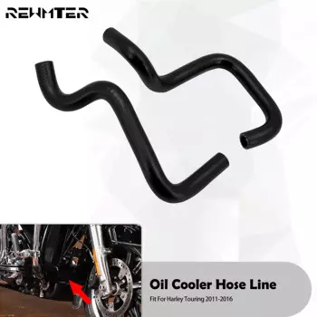 Масляный радиатор для мотоцикла, шланг, сливная трубка для Harley Touring Electra Street Road Glide Road King Ultra Tri FLHX FLHT 11-16