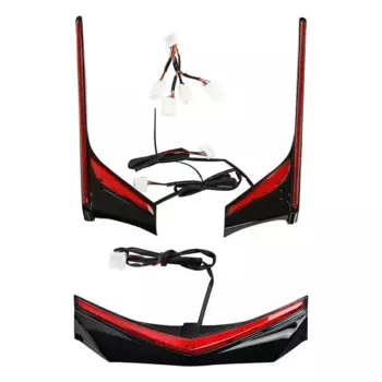 Заднее крыло мотоцикла, стоп-сигналы, светодиодные ленты для Honda Goldwing GL1800 2012-2017 F6B 2013-2017