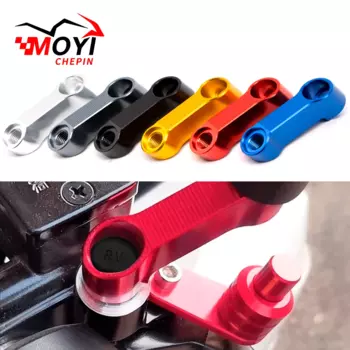 Удлинитель зеркал заднего вида для мотоцикла, удлинитель адаптера, адаптеры для удлинителя зеркала, принадлежности для стояка, базовые зеркала заднего вида