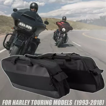 Мотоциклетная седельная сумка, багажная подставка для Harley Touring Road King Electra Street Glide Ultra Tour FLTR FLHX 93-20