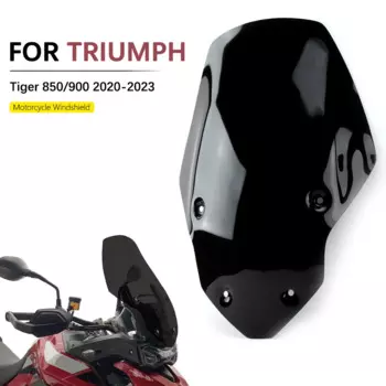 Новое регулируемое ветровое стекло для мотоцикла Tiger850 Tiger900, лобовое стекло для Triumph Tiger 850/900, экран 2020 2021-2023