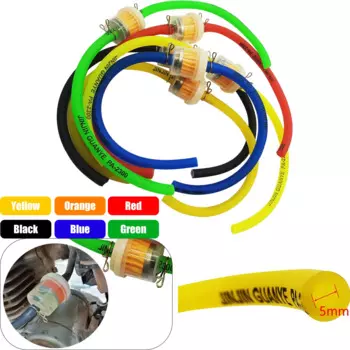 Универсальные газовые топливные фильтры для мотоциклов и топливная трубка для 49cc 50cc 110cc 125cc Мотокросс Dirt Pit Bike Мопед Скутер ATV Go Kart