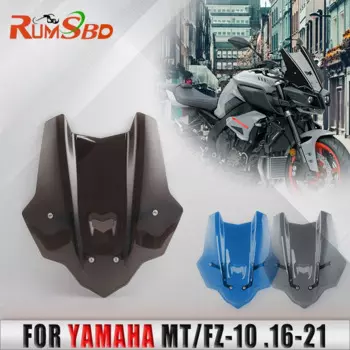 Лобовое стекло мотоцикла, дефлектор ветрового стекла для Yamaha FZ MT 10 FZ-10 MT-10 2016 2017 2018 2019 2020 2021