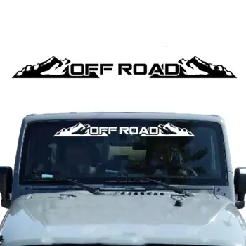 Mountain 4X4 внедорожник лобовое стекло автомобиля наклейка боковой кузов лобовое стекло грузовика наклейка для Jeep Toyota Honda виниловый декор