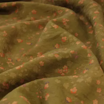 Моющаяся чистая льняная ткань с принтом Платье рубашка одежда Чонсам Hanfu дизайнерская ткань