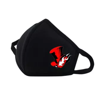 Моющаяся дышащая маска для рта Game Persona5 для мальчиков девочек подростков сохраняющая тепло маска для лица для женщин и мужчин Пылезащитная хлопковая маска