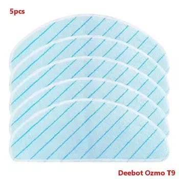 Моющаяся тряпка для швабры Ecovacs Deebot Ozmo T9 AIVI T9 PRO T9 MAX T9, мощная Швабра для робота-пылесоса, тряпка, запасные части, Накладка для швабры