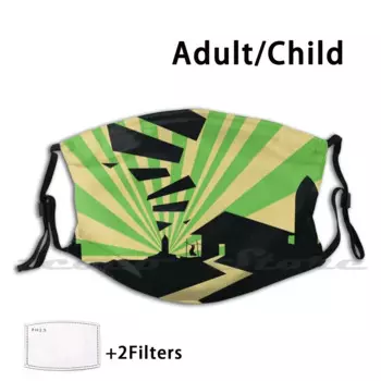 Моющийся фильтр Pm2.5 для детей и взрослых, русская маска с узором на заказ, волшебник, унция, русский конструктор 1920 1930 20S 30S Bad