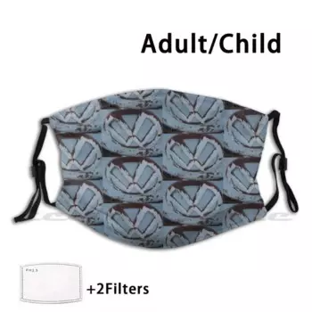 Моющийся фильтр Pm2.5 для старых клопов с индивидуальным рисунком, маска для взрослых и детей Volkswagen, ржавый жук, жук, голубой жук