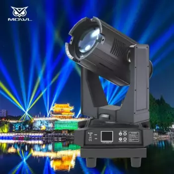 MOWL хорошая цена водонепроницаемый уличный IP65 380 Вт DMX водонепроницаемый Sky Sharpy Super Beam 380 подвижный головной светильник