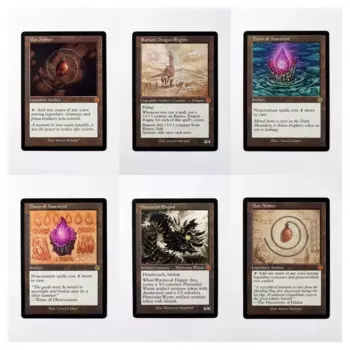 Mox Янтарный, двигатель Wurmcoil (BRR) TCG Волшебные карты Высокое качество Прокси игральные карты Сборная настольная игра Коллекционные карты Прокси