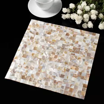 Мозаика из натуральных раковин 30х30 см