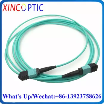 MPO/F-MPO/F-OM3-12F-3.0-5M-LSZH Тип B 12C, мм, OM3-150, UPC Женский к F 5M 3,0 мм LSZH мини круглый волоконно-оптический патч-корд