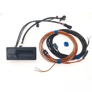 MQB для Tiguan MK2 5T 5NA827566D 5NA 827 566 D камера заднего вида ручка багажника водный распылитель линия промывки