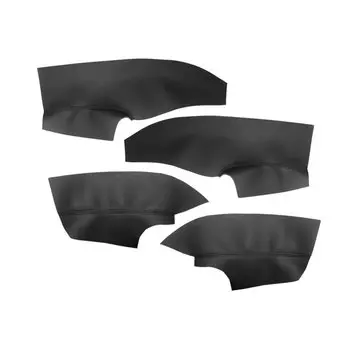 Мягкая кожаная накладка на дверь из микрофибры для Ford Focus 2014, 2015, 2016, 2017, 2018, панель интерьера автомобиля, Обложка подлокотника, кожаная отделка