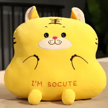 Мягкая набивная подушка в виде животного