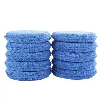 Мягкая подкладка из микрофибры автомобильный воск подушечка-аппликатор Полировочная губка для применяются удалить воск авто