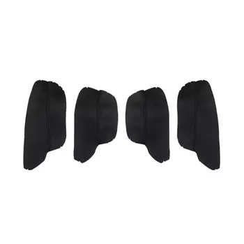 Мягкие кожаные дверные панели, чехол для подлокотника для Honda CRV 2012, 2013, 2014, 2015, 2016, 2017, крышка подлокотника двери автомобиля, наклейка, отделка