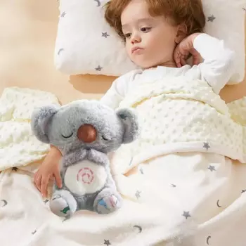 Мягкие животные Koala, забавные дышащие плюшевые животные, мягкие плюшевые куклы с искусственными животными для детей