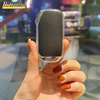Мягкий чехол для автомобильного ключа из ТПУ, держатель для брелока для Kia Sportage 2023, Kia Ray Sorento Soul Telluride Cerato 2020 K5 K8 2022