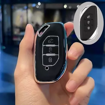 Мягкий чехол для автомобильного ключа из ТПУ, защитный чехол-держатель для Dongfeng Forthing Fengxing T5 EVO 2021, автомобильные аксессуары