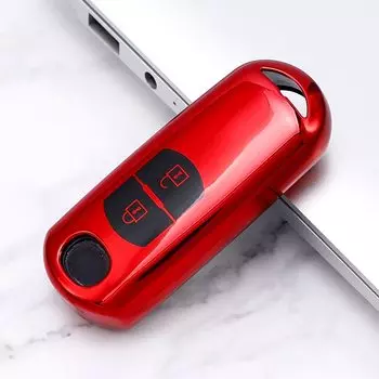 Мягкий чехол для автомобильного ключа из ТПУ с 2/3 кнопками для Mazda 2 3 6 Axela Atenza CX-5 CX5 CX-3 CX-7 CX8 CX-9 2016 2017 2018, автосумка