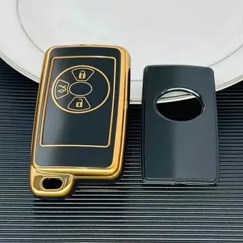 Мягкий чехол для автомобильного ключа из ТПУ для Toyota, чехол для автомобильного ключа с изображением Ноя тараго, Марка X, RAV4, Voxy, Corolla, Yaris, Estima, чехол-брелок, держатель, аксессуары для ключей